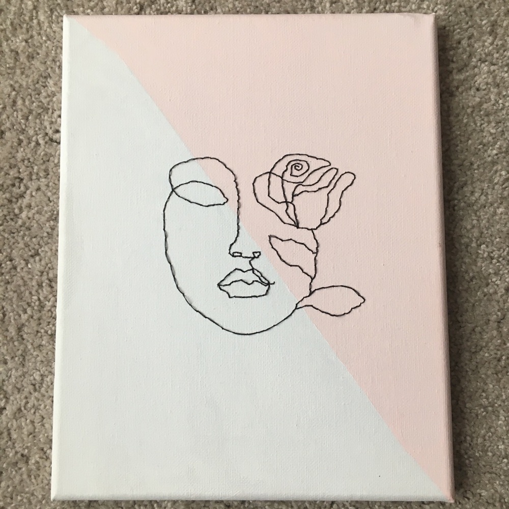 Needle point canvas